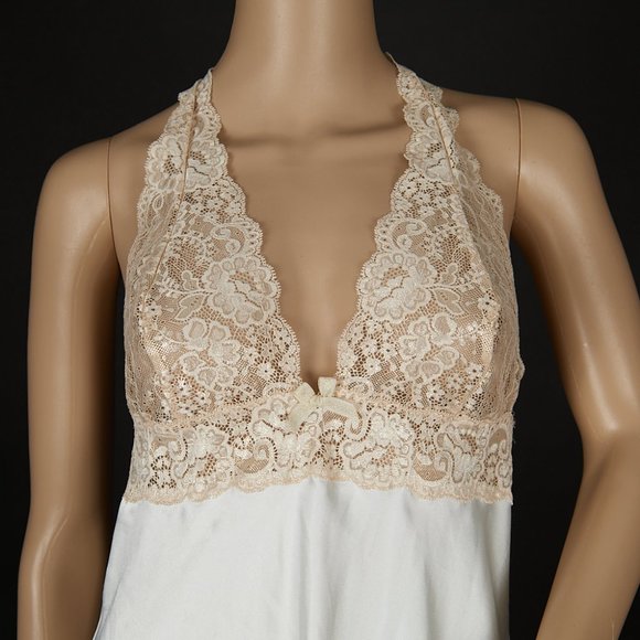 Victoria's Secret y2k Style Lace Slip Chemise Nightie Size Medium - Picture 2 of 9
